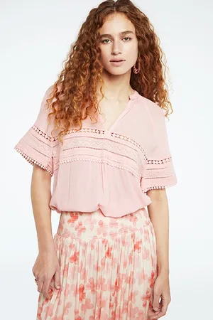 Fabienne Chapot Alazza Top Pink Grapefruit