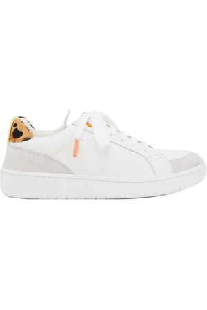 White Stuff Leather Lace Up Trainer White