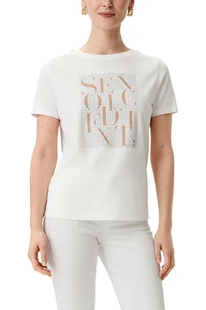 Comma, T-shirts White