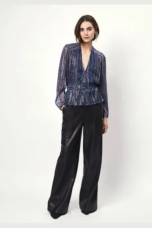 Dante 6 Oriana PlissÉ Top Multicolour
