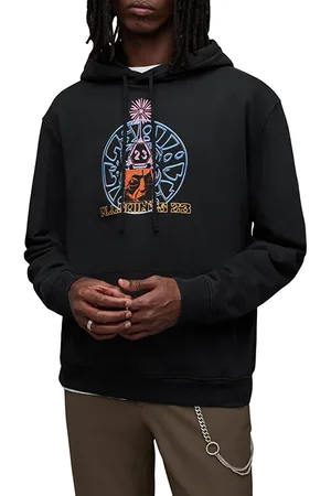AllSaints Dimension Oth Hoody Jet Black