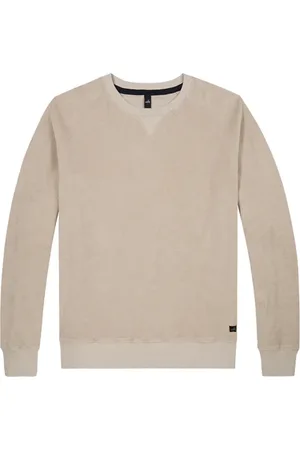Wahts Warren | Toweling Crewneck Sweater Neutral Sand