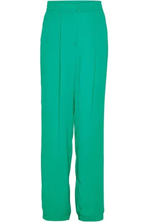 FORTE FORTE Forte Forte Eco Friendly Viscose Georgette Pleat-front Jogging Mojito