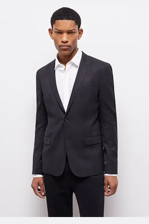 The Kooples Veste Costume Pdg Col Crante Black