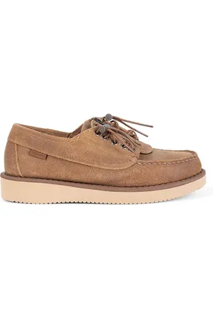SEBAGO Zipperdeck Blue Off White Red Check