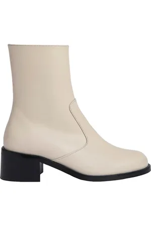 By Far Lara Off White Leather