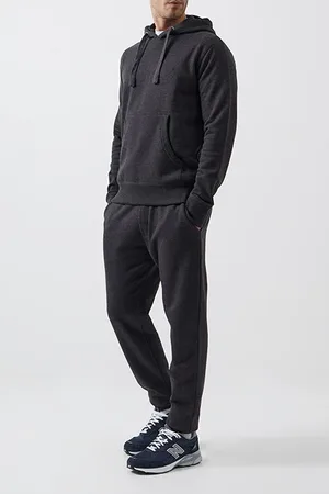 French Connection Overhead Sweat Hoodie Charcoal Melange