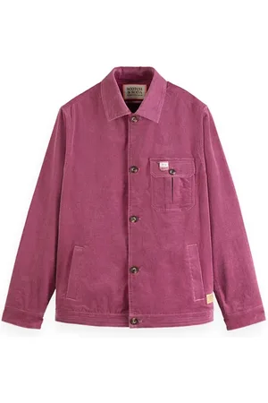 Scotch&Soda Corduroy Army Jacket Dahlia