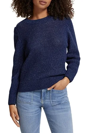 Scotch&Soda Puffed Sleeved Pullover Navy Blue