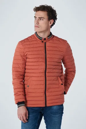 No Excess Jacket Short Fit Padded Papaya