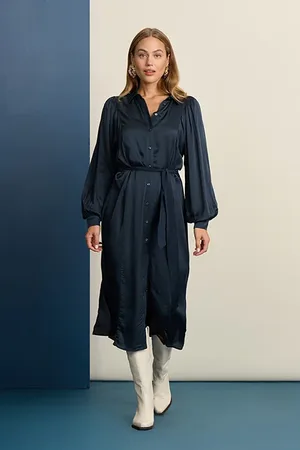 POM Amsterdam Dress - Jacky Blue