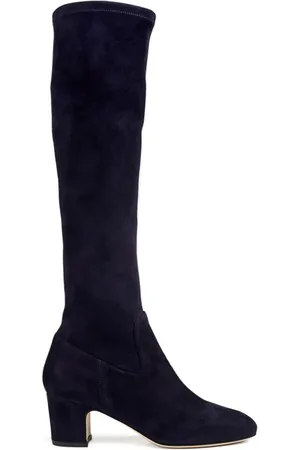 LK Bennett Kira Stack Heel Kiran Navy