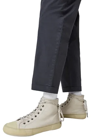 AllSaints Jaxon High Top Chalk White