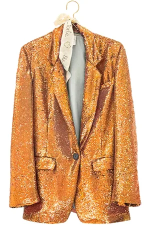 FORTE FORTE Forte Forte Sequin Chic Jacket Bronzo