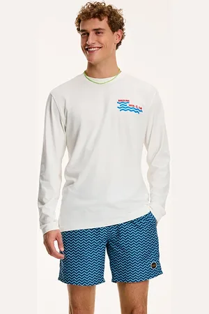 Shiwi Men Barcelona Social Club Longsleeve Jet Stream White