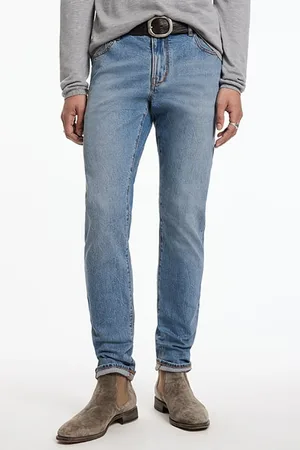 John Varvatos J702 - Slim Fit - Brent Wash Cloud Blue