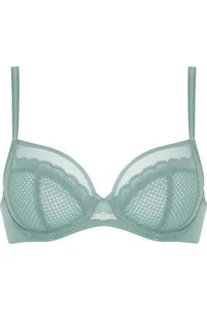 Chantelle Parisian Allure - Covering Underwired Bra Trellis Green