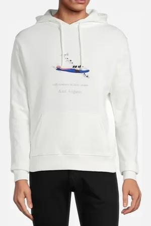 Axel Arigato Worldwide Hoodie Ecru