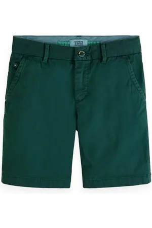 Scotch&Soda Garment-dyed Chino Shorts Botanical Green