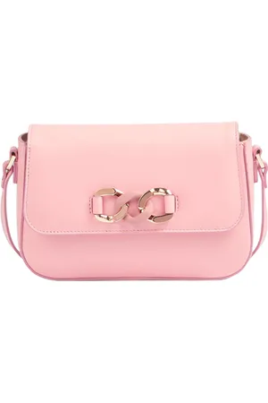LK Bennett Addison Cross Body Bag Light Pink