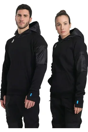 Arena Hooded Sweat Tech Black