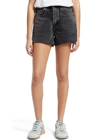 Scotch&Soda The Ray 5 Pocket Low Rise Denim Short - Washed Black Washed
