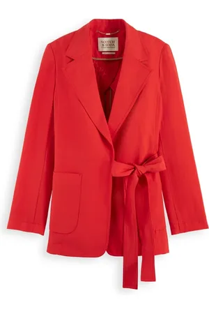Scotch&Soda Wrap Blazer Amp Red