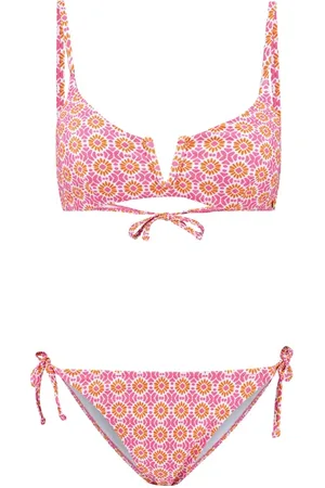Shiwi Leah Bikini Set Porto Tile Azalea Pink Azalea Pink