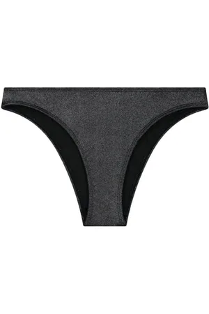 Black Bananas Sparkle Bikini Bottom Black