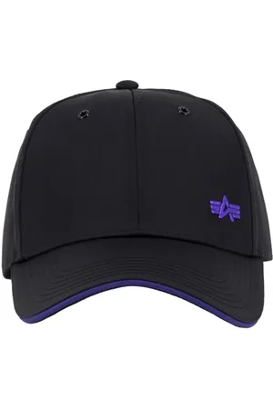 Alpha Industries Unisex Logo Uv Cap Black