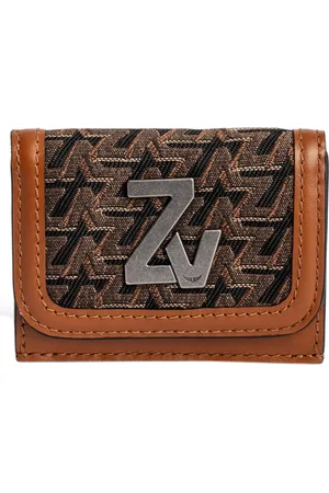 Zadig & Voltaire Zadig & Voltaire Zv Initiale Le Trifold Wallet Cognac