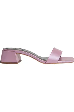 By Far Courtney Lilac Pearl Shine Leather