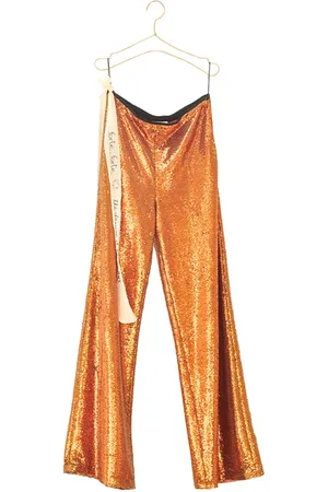 FORTE FORTE Forte Forte Sequin Palazzo Trousers Bronzo