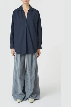 Closed Oversize Shirt Dark Night