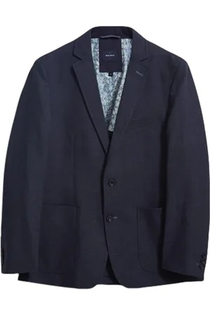 White Stuff Abbott Linen Blazer French Navy