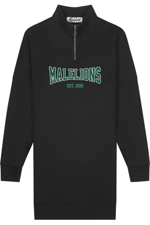 Malelions Women Quinn Quarterzip Dress Black