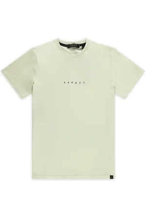 Aspact Embroidery Tee Aqua