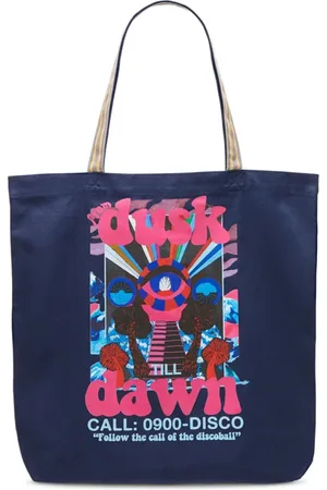 Scotch&Soda Canvas Artwork Tote Steel