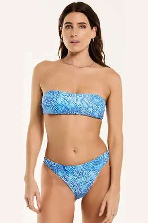 Shiwi Ladies Lola Bikini Set Seaside Snake Electric Blue Snake