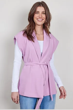 DIDI Sleeveless Vest Diam Mauve Mist