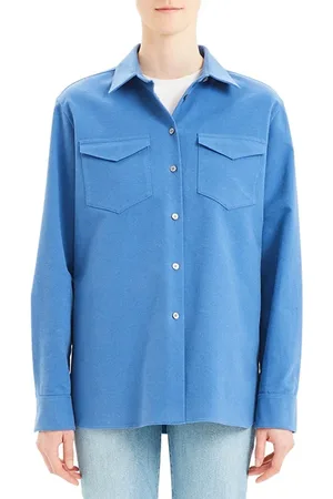 THEORY Pckt Mens Sh B.moles Prussian Blue