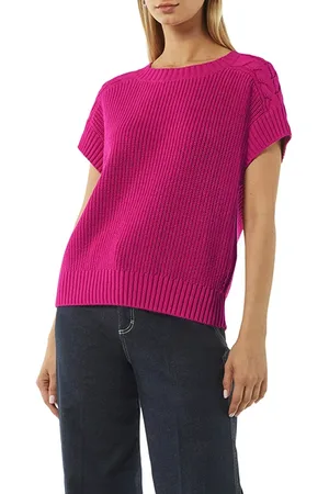 Comma, Pullover Sleeveless Fuchsia