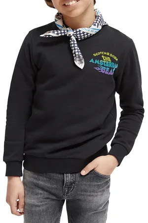 Scotch&Soda Cotton In Conversion Artwork Sweatshirt Antra
