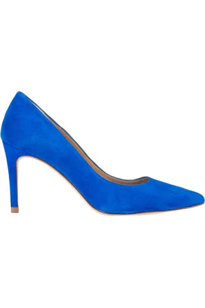 LK Bennett Floret Court Heel Blue