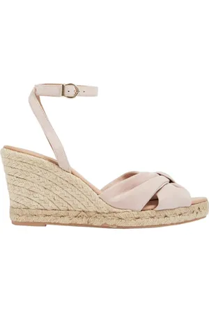 LK Bennett Cs Angela Wedge Epadrille Pale Pink