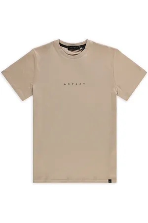 Aspact Embroidery Tee Taupe