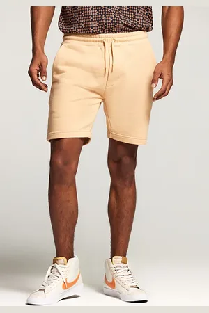 Shiwi Men Sweat Shorts Solid Steve Sheepskin Beige