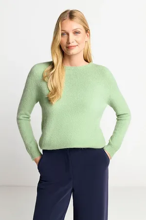 Rich & Royal Cozy Crew Neck Recycled Matcha