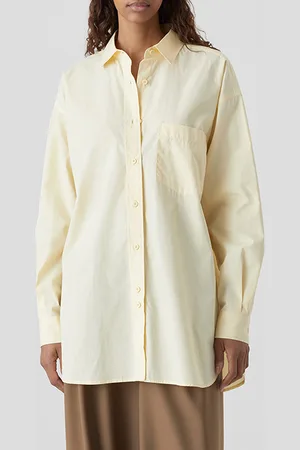 Closed Basic Shirt Soft Yellow