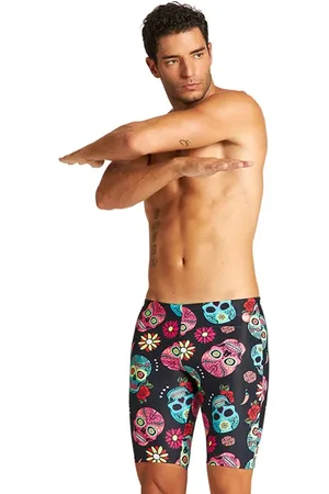 Arena M Crazy Skulls Carnival Jammer Black Multi